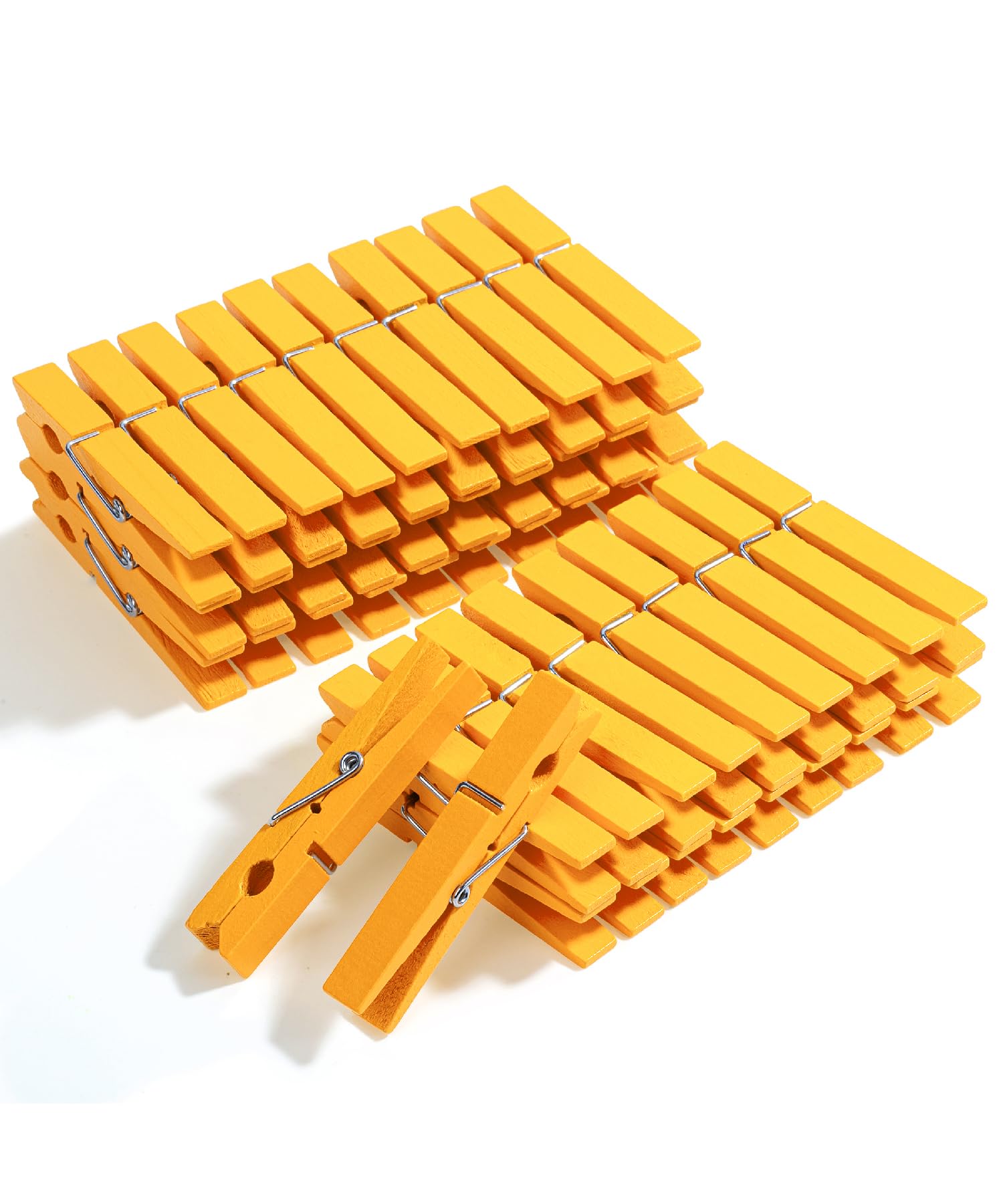 Mr. Pen- Wooden Clothes Pins, Large Natural Wood, 50 Pack, 2.9 Inch, Rust Resistant for Classroom, Crafts