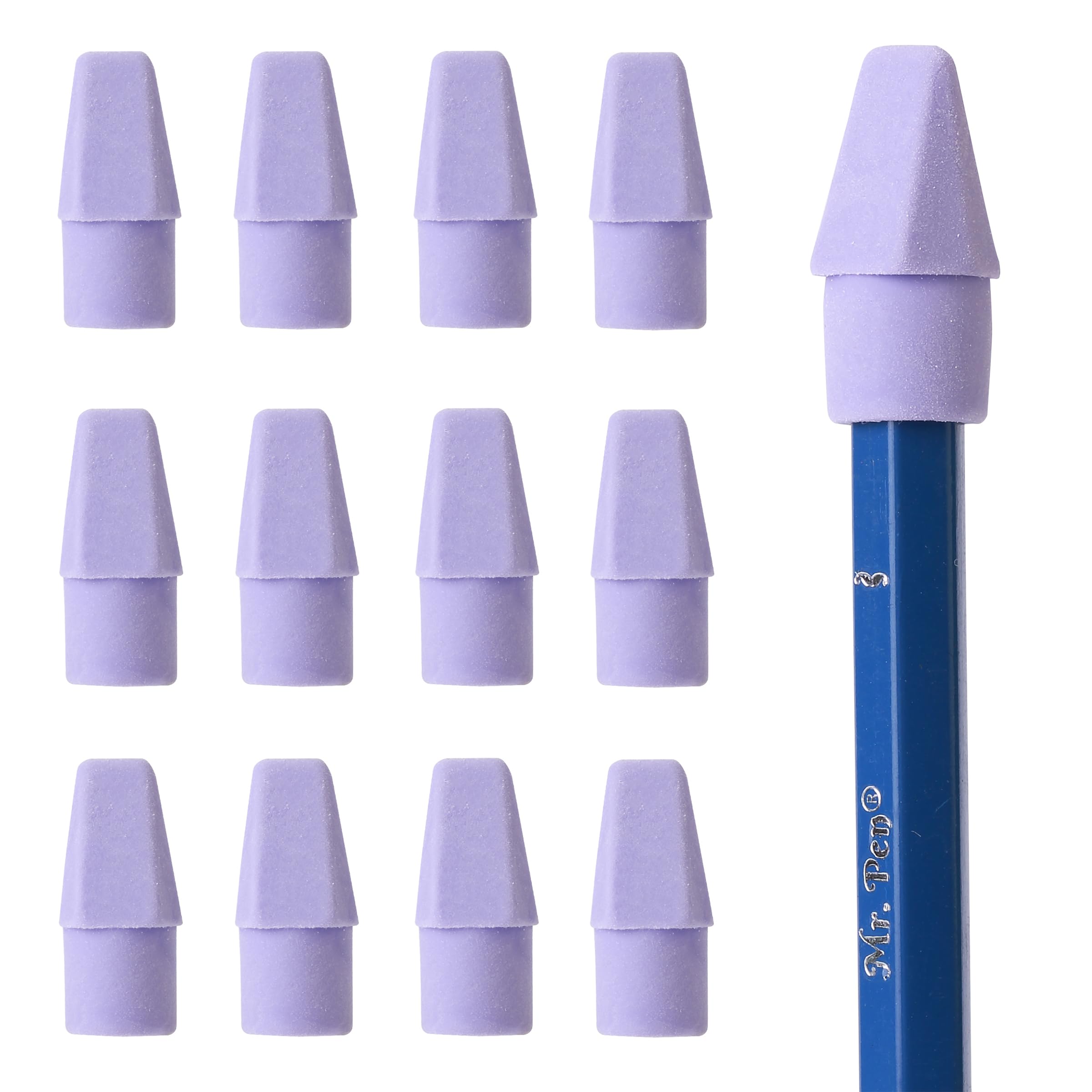 Mr. Pen Erasers for Pencils, 120 Pack, Pencil Top Erasers, Eraser Caps, Cap Tops, Topper Erasers. Ereaser