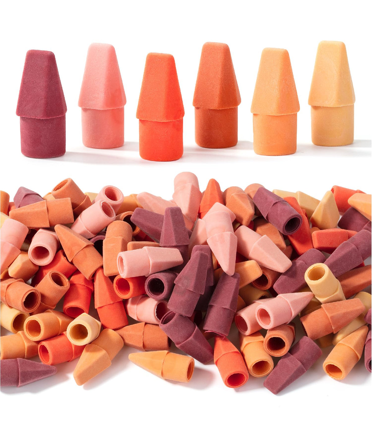 Mr. Pen Erasers for Pencils, 120 Pack, Pencil Top Erasers, Eraser Caps, Cap Tops, Topper Erasers. Ereaser