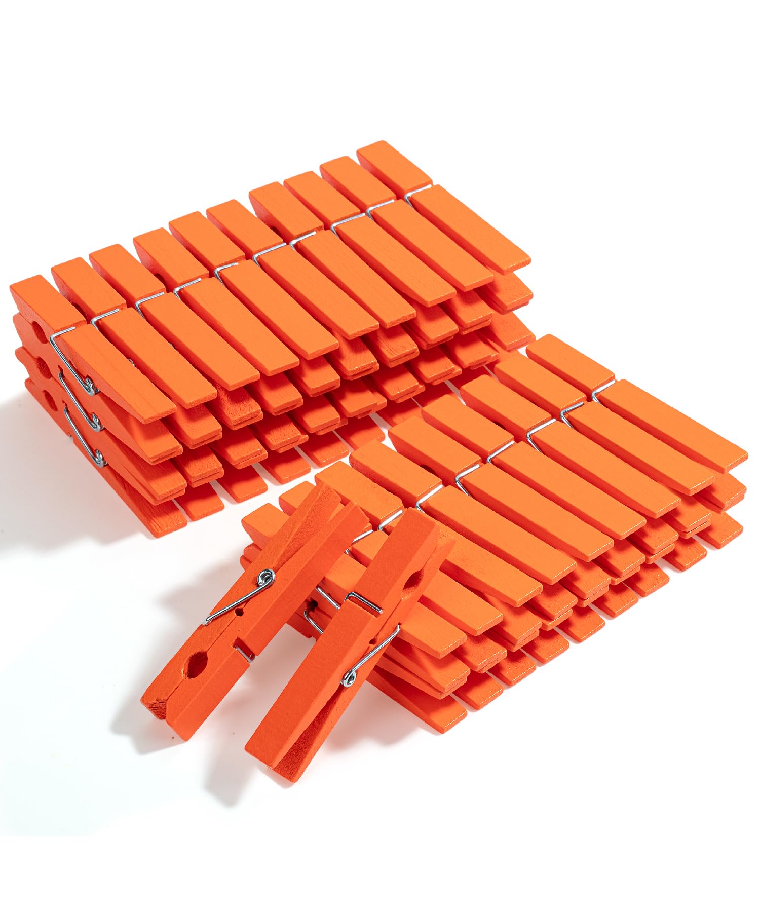 Mr. Pen- Wooden Clothes Pins, Large Natural Wood, 50 Pack, 2.9 Inch, Rust Resistant for Classroom, Crafts