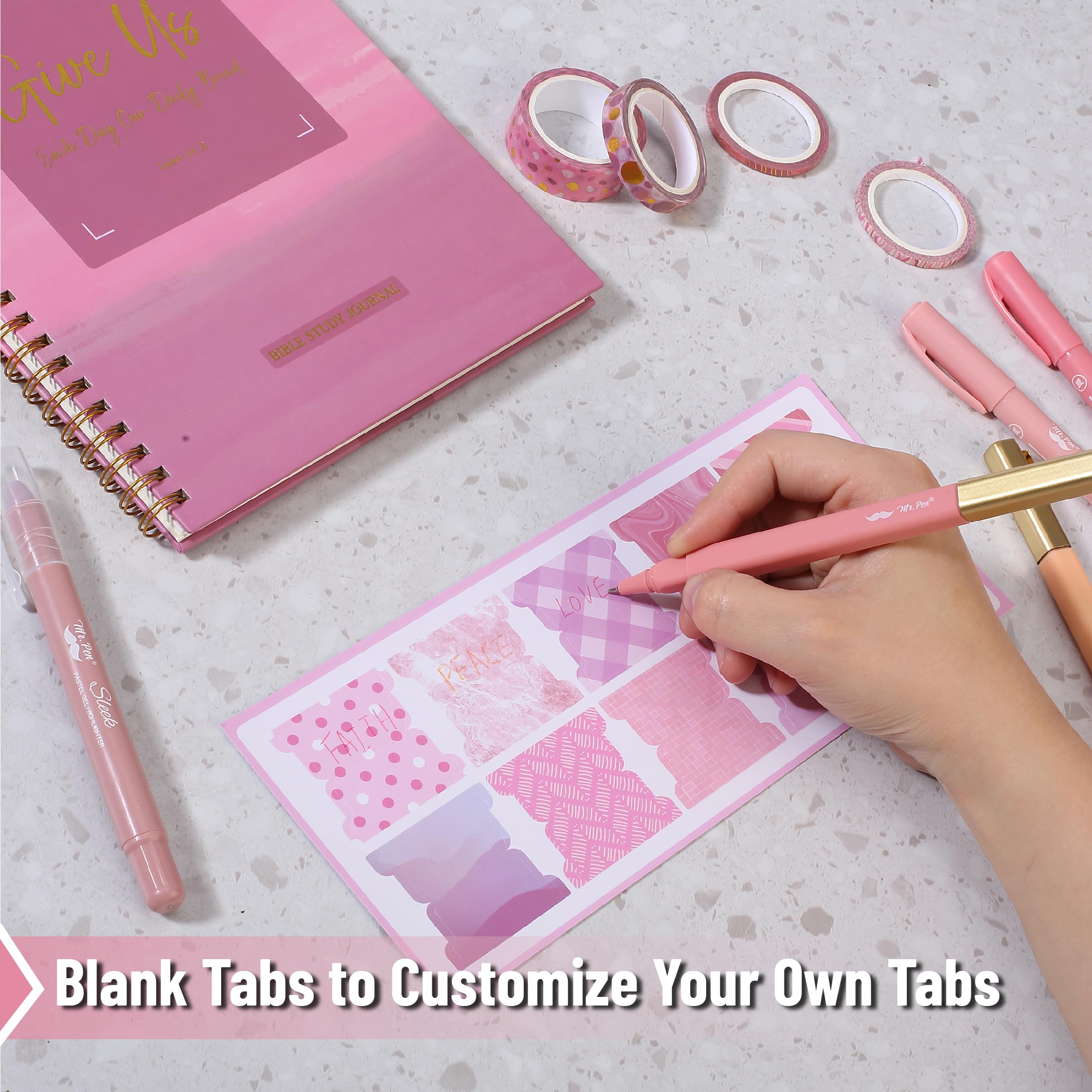 Mr. Pen- Bible Journaling Kit for Women, Ocean Breeze, Bible Highlighters and Pens No Bleed, Bible Journaling Supplies