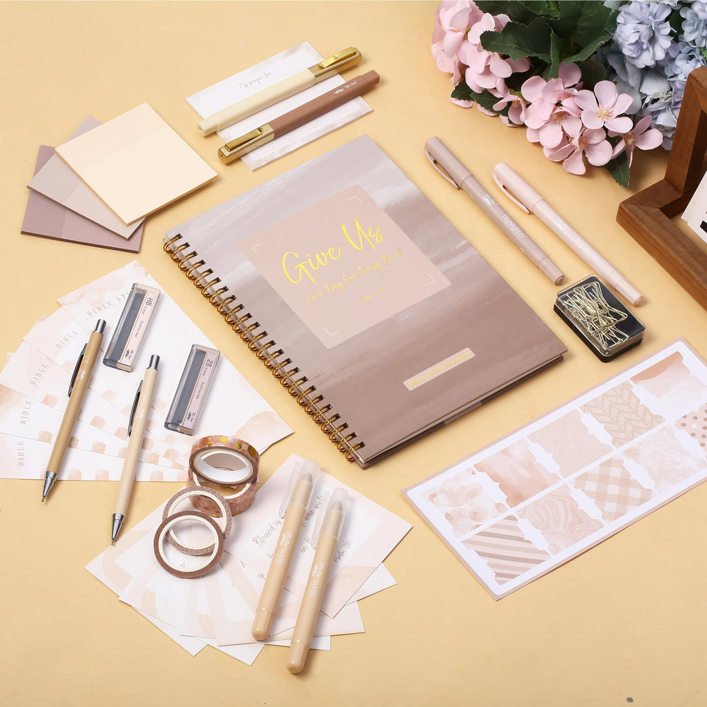Mr. Pen- Bible Journaling Kit for Women, Golden Blush Color Theme, Bible Study Supplies Journaling Kit