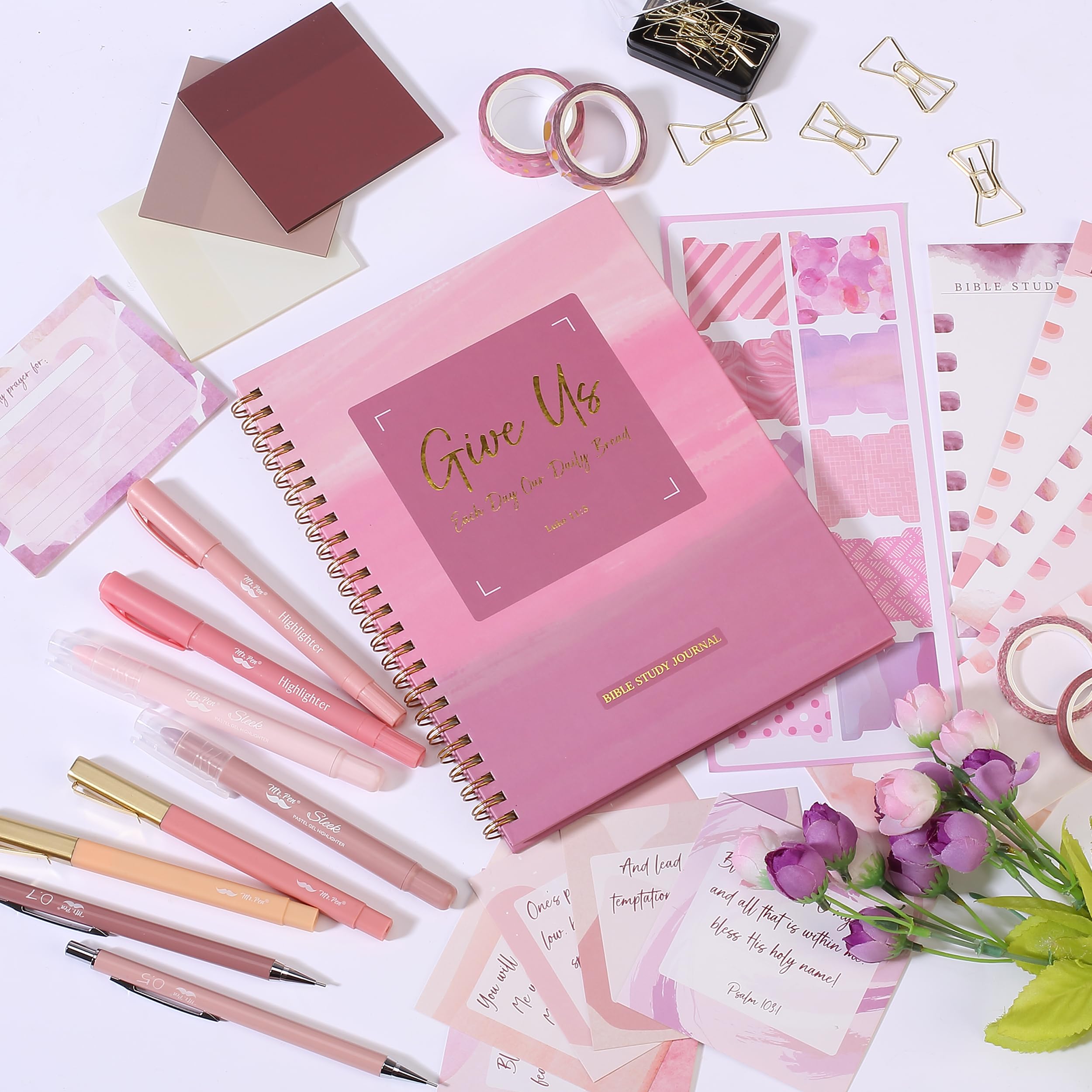Mr. Pen- Bible Journaling Kit for Women, Ocean Breeze, Bible Highlighters and Pens No Bleed, Bible Journaling Supplies