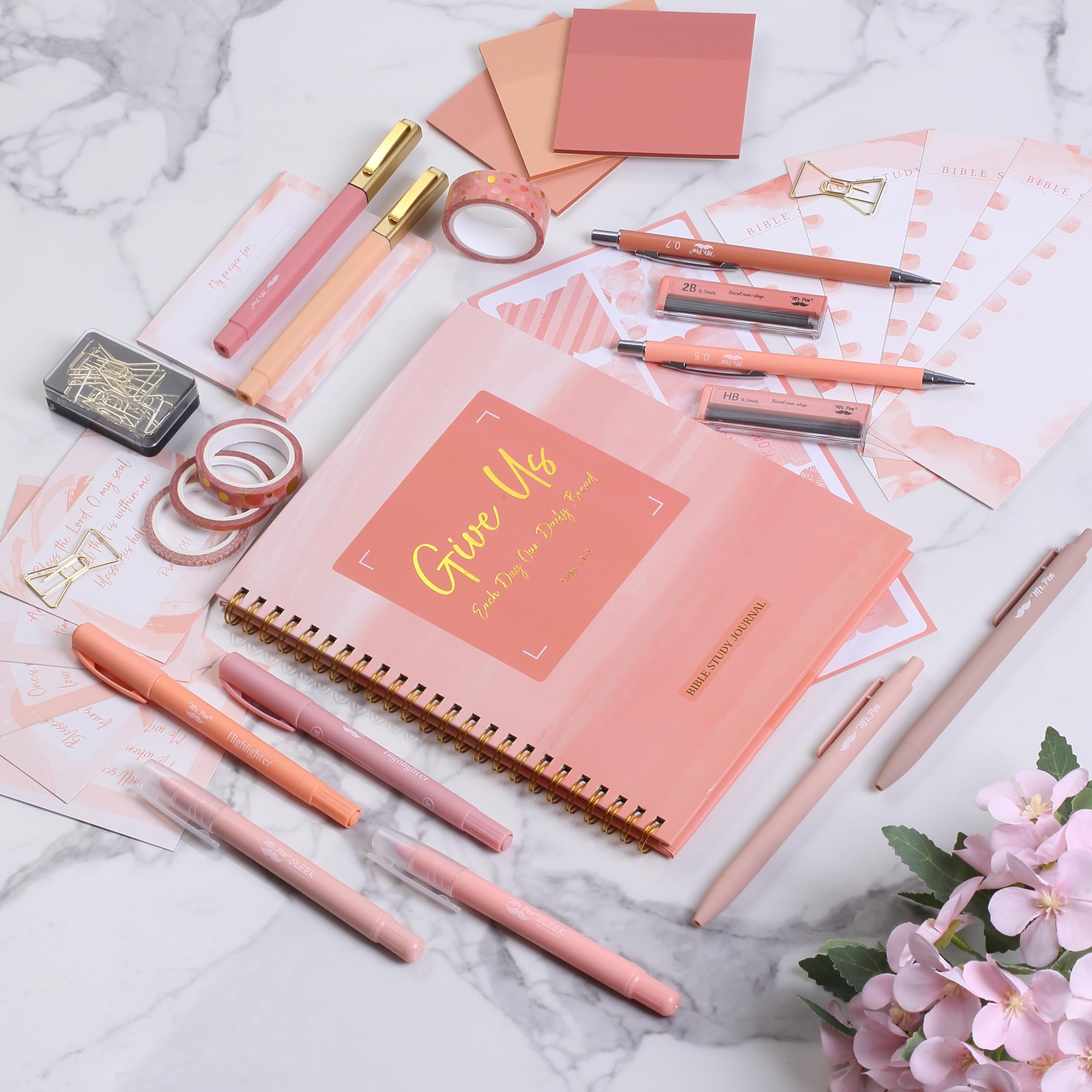 Mr. Pen- Bible Journaling Kit for Women, Ocean Breeze, Bible Highlighters and Pens No Bleed, Bible Journaling Supplies