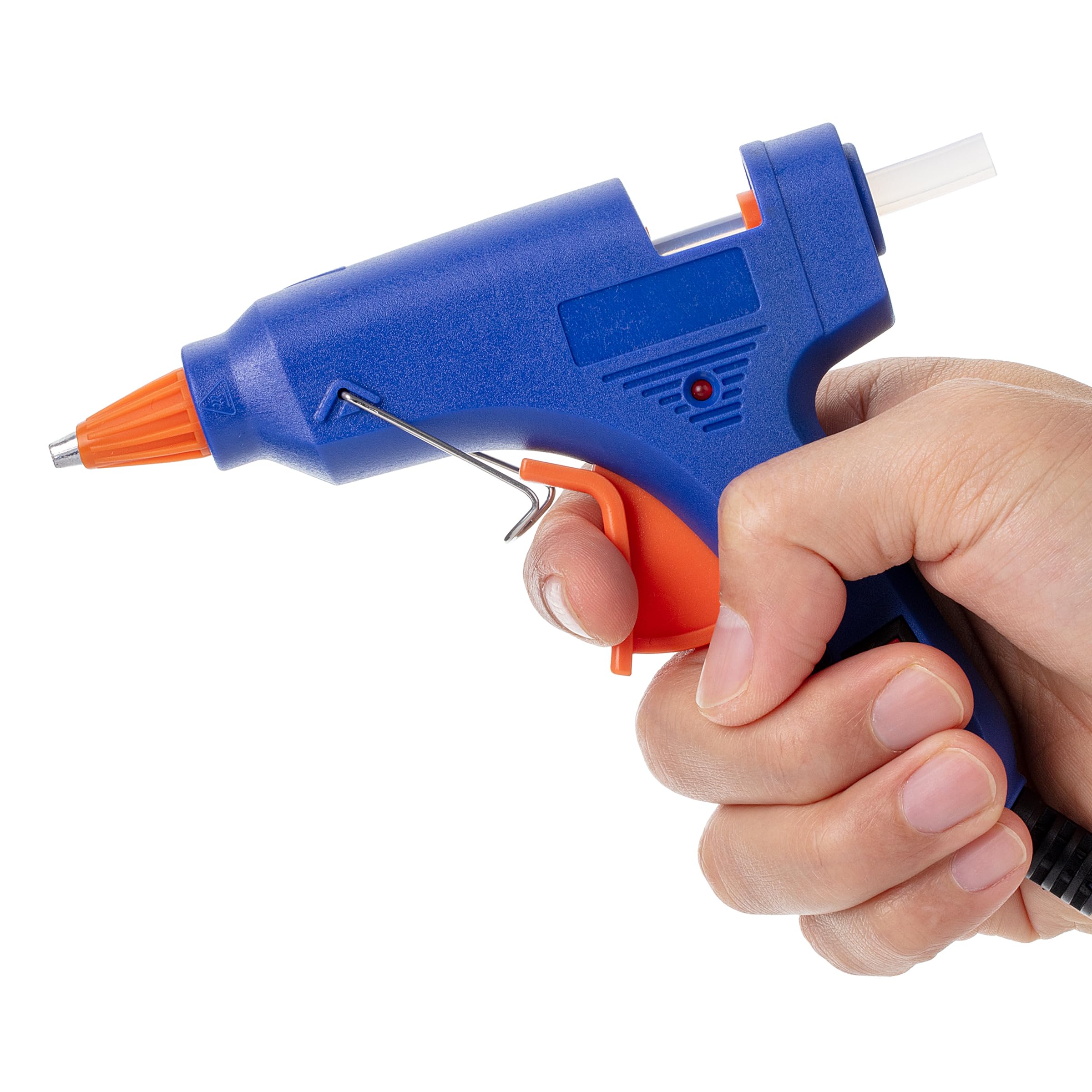Mr. Pen– Hot Glue Gun Kit, Hot Melt Glue Gun Mini with 20pcs Sticks and 20nWood Craft Sticks and 8 Finger Protector