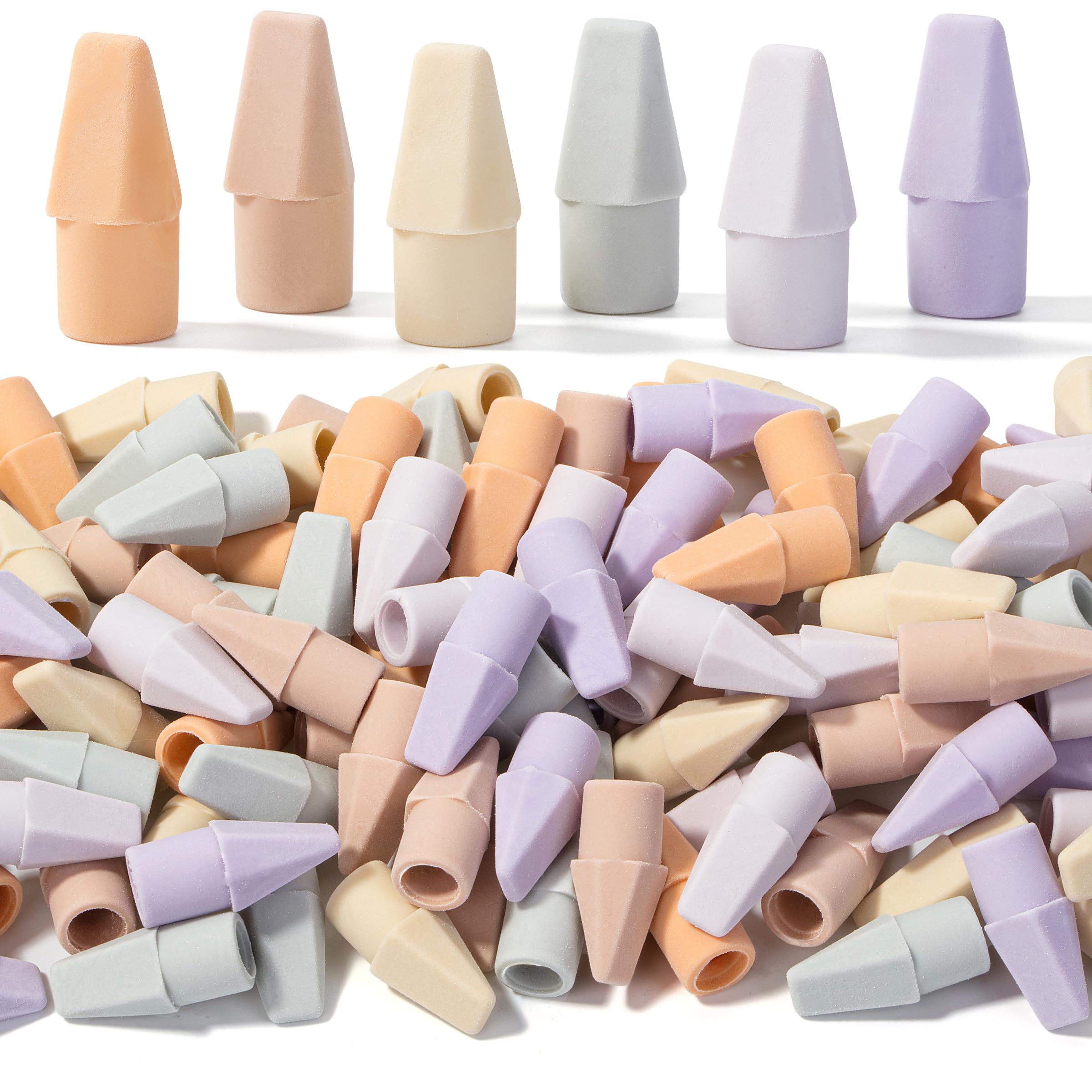 Mr. Pen Erasers for Pencils, 120 Pack, Pencil Top Erasers, Eraser Caps, Cap Tops, Topper Erasers. Ereaser